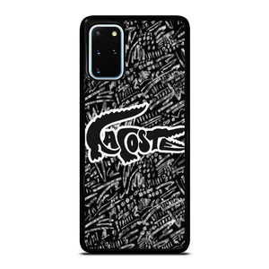 LACOSTE LOGO BLACK AND WHITE Samsung Galaxy S20 Plus Case Cover