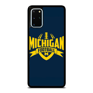 MICHIGAN WOLVERINES LOGO UNIVERSITY FOOTBALL ICON Samsung Galaxy S20 Plus Case Cover