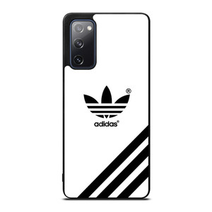 ADIDAS LOGO WHITE CLASSIC STRIPES Samsung Galaxy S20 FE Case Cover