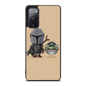 BABY YODA AND MANDALORIAN STAR WARS CUTE Samsung Galaxy S20 FE Case Cover