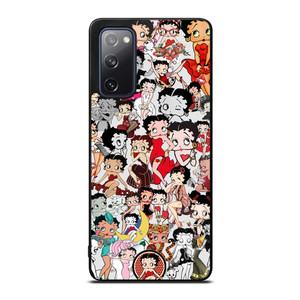 BETTY BOOP CARTOON COLLAGE Samsung Galaxy S20 FE Case Cover BETTY BOOP CARTOON COLLAGE Samsung Galaxy S20 FE Case Cover