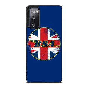 BSA MOTORCYCLE LOGO 1919 UNION JACK Samsung Galaxy S20 FE Case Cover
