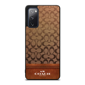 COACH NEW YORK ICON BROWN LOGO Samsung Galaxy S20 FE Case Cover COACH NEW YORK ICON BROWN LOGO Samsung Galaxy S20 FE Case Cover