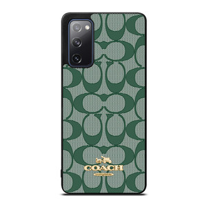 COACH NEW YORK LOGO GREEN ICONS Samsung Galaxy S20 FE Case Cover COACH NEW YORK LOGO GREEN ICONS Samsung Galaxy S20 FE Case Cover