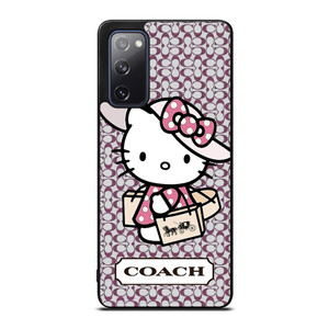 HELLO KITTY X COACH NEW YORK LOGO Samsung Galaxy S20 FE Case Cover HELLO KITTY X COACH NEW YORK LOGO Samsung Galaxy S20 FE Case Cover