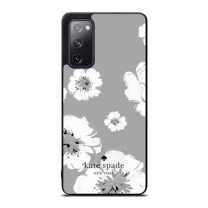 KATE SPADE NEW YORK LOGO FLORAL GRAY Samsung Galaxy S20 FE Case Cover