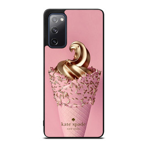 KATE SPADE NEW YORK LOGO GOLDEN ICE CREAM Samsung Galaxy S20 FE Case Cover