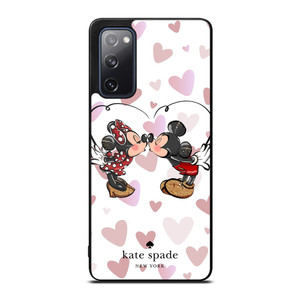 KATE SPADE NEW YORK LOGO MICKEY MINNEY MOUSE DISNEY KISS Samsung Galaxy S20 FE Case Cover