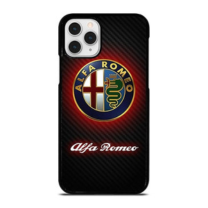 ALFA ROMEO RED CARBON LOGO iPhone 11 Pro Case Cover ALFA ROMEO RED CARBON LOGO iPhone 11 Pro Case Cover