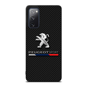 PEUGEOT SPORT CAR CARBON LOGO Samsung Galaxy S20 FE Case Cover