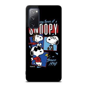 SNOOPY FACES THE PEANUTS CARTOON Samsung Galaxy S20 FE Case Cover SNOOPY FACES THE PEANUTS CARTOON Samsung Galaxy S20 FE Case Cover