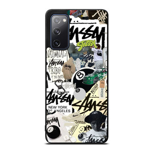 STUSSY COLLAGE Samsung Galaxy S20 FE Case Cover STUSSY COLLAGE Samsung Galaxy S20 FE Case Cover