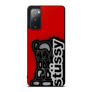 STUSSY X KAWS Samsung Galaxy S20 FE Case Cover STUSSY X KAWS Samsung Galaxy S20 FE Case Cover