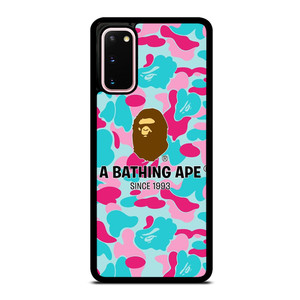 BAPE A BATHING APE CAMO Samsung Galaxy S20 Case Cover BAPE A BATHING APE CAMO Samsung Galaxy S20 Case Cover