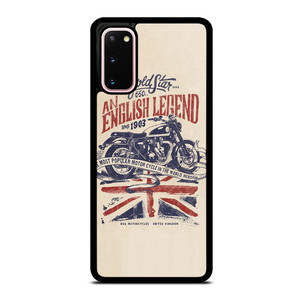 BSA MOTORCYCLE BRITISH GOLD STAR Samsung Galaxy S20 Case Cover