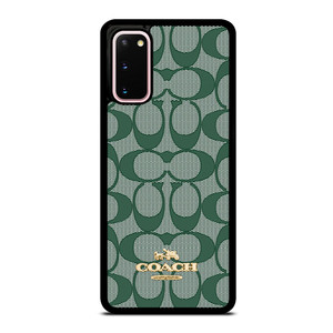 COACH NEW YORK LOGO GREEN ICONS Samsung Galaxy S20 Case Cover COACH NEW YORK LOGO GREEN ICONS Samsung Galaxy S20 Case Cover