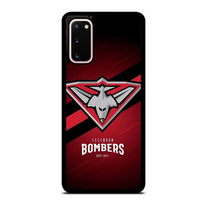 ESSENDON BOMBERS FOOTBALL CLUB LOGO Samsung Galaxy S20 Case Cover ESSENDON BOMBERS FOOTBALL CLUB LOGO Samsung Galaxy S20 Case Cover