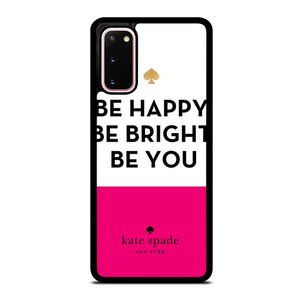KATE SPADE NEW YORK BE HAPPY Samsung Galaxy S20 Case Cover KATE SPADE NEW YORK BE HAPPY Samsung Galaxy S20 Case Cover