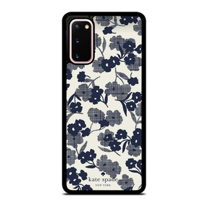 KATE SPADE NEW YORK BLUE FLORAL Samsung Galaxy S20 Case Cover KATE SPADE NEW YORK BLUE FLORAL Samsung Galaxy S20 Case Cover