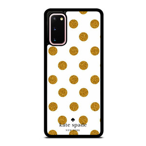 KATE SPADE NEW YORK LOGO GOLDEN POLKADOTS Samsung Galaxy S20 Case Cover KATE SPADE NEW YORK LOGO GOLDEN POLKADOTS Samsung Galaxy S20 Case Cover
