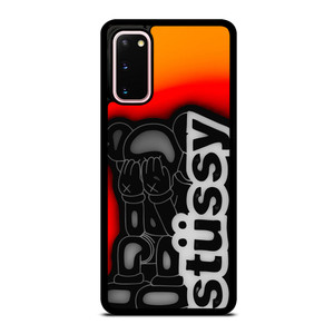 KAWS STUSSY Samsung Galaxy S20 Case Cover KAWS STUSSY Samsung Galaxy S20 Case Cover