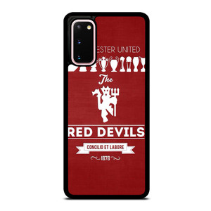 MANCHESTER UNITED FC LOGO FOOTBALL RED DEVILS Samsung Galaxy S20 Case Cover MANCHESTER UNITED FC LOGO FOOTBALL RED DEVILS Samsung Galaxy S20 Case Cover