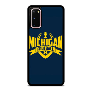 MICHIGAN WOLVERINES LOGO UNIVERSITY FOOTBALL ICON Samsung Galaxy S20 Case Cover