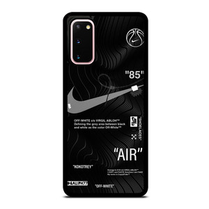 OFF-WHITE NIKE AIR JORDAN BLACK Samsung Galaxy S20 Case Cover