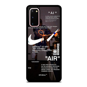 OFF-WHITE NIKE AIR JORDAN MICHAEL Samsung Galaxy S20 Case Cover OFF-WHITE NIKE AIR JORDAN MICHAEL Samsung Galaxy S20 Case Cover