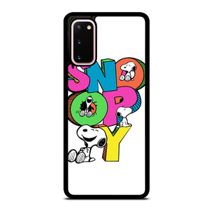 SNOOPY THE PEANUTS CARTOON Samsung Galaxy S20 Case Cover