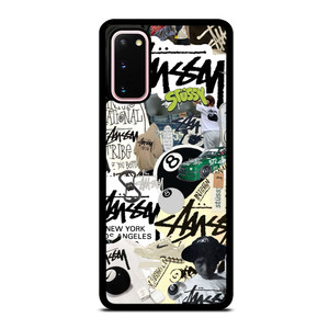 STUSSY COLLAGE Samsung Galaxy S20 Case Cover STUSSY COLLAGE Samsung Galaxy S20 Case Cover