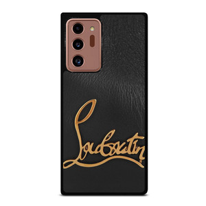 CHRISTIAN LOUBOUTIN LOGO LEATHER Samsung Galaxy Note 20 Ultra Case Cover CHRISTIAN LOUBOUTIN LOGO LEATHER Samsung Galaxy Note 20 Ultra Case Cover