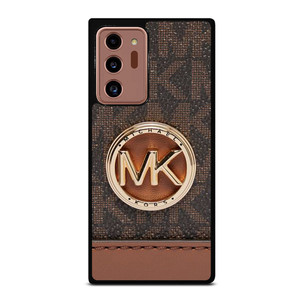 MICHAEL KORS LOGO MK WALLET BROWN