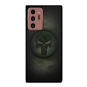 PUNISHER LOGO METAL CARBON Samsung Galaxy Note 20 Ultra Case Cover