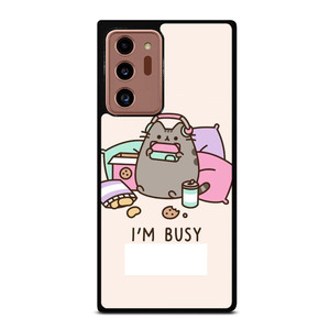 PUSHEEN CAT I'M BUSY Samsung Galaxy Note 20 Ultra Case Cover