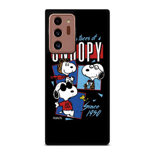 SNOOPY FACES THE PEANUTS CARTOON Samsung Galaxy Note 20 Ultra Case Cover