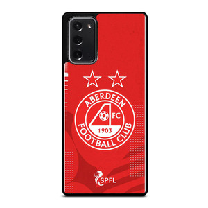 ABERDEEN FC LOGO FOOTBALL CLUB SPFL Samsung Galaxy Note 20 Case Cover ABERDEEN FC LOGO FOOTBALL CLUB SPFL Samsung Galaxy Note 20 Case Cover