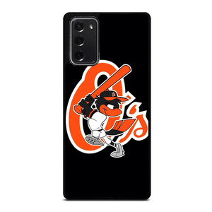 BALTIMORE ORIOLES LOGO BASEBALL TEAM MASCOT Samsung Galaxy Note 20 Case Cover