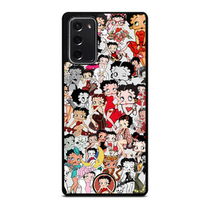 BETTY BOOP CARTOON COLLAGE Samsung Galaxy Note 20 Case Cover BETTY BOOP CARTOON COLLAGE Samsung Galaxy Note 20 Case Cover