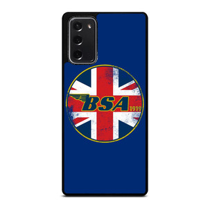 BSA MOTORCYCLE LOGO 1919 UNION JACK Samsung Galaxy Note 20 Case Cover