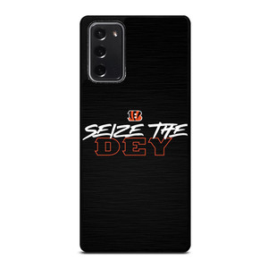 CINCINNATI BENGALS LOGO FOOTBALL TEAM SEIZE THE DEY Samsung Galaxy Note 20 Case Cover