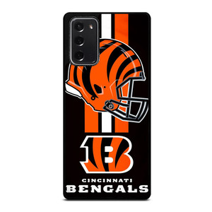CINCINNATI BENGALS NFL FOOTBALL TEAM LOGO Samsung Galaxy Note 20 Case Cover