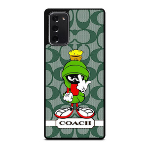 COACH NEW YORK LOGO MARVIN THE MARTIAN Samsung Galaxy Note 20 Case Cover