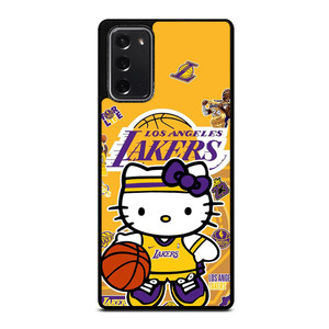 HELLO KITTY LA LAKERS KOBE BRYANT Samsung Galaxy Note 20 Case Cover HELLO KITTY LA LAKERS KOBE BRYANT Samsung Galaxy Note 20 Case Cover