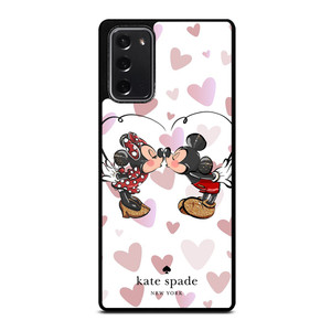 KATE SPADE NEW YORK LOGO MICKEY MINNEY MOUSE DISNEY KISS Samsung Galaxy Note 20 Case Cover KATE SPADE NEW YORK LOGO MICKEY MINNEY MOUSE DISNEY KISS Samsung Galaxy Note 20 Case Cover