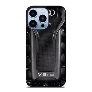 AUDI V8 FSI ENGINE CAR iPhone 13 Pro Max Case Cover