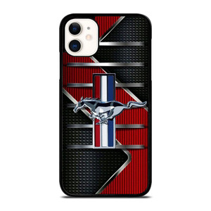 FORD MUSTANG METAL LOGO iPhone 11 Case Cover