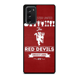 MANCHESTER UNITED FC LOGO FOOTBALL RED DEVILS Samsung Galaxy Note 20 Case Cover MANCHESTER UNITED FC LOGO FOOTBALL RED DEVILS Samsung Galaxy Note 20 Case Cover
