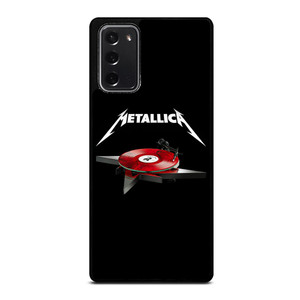 METALLICA BAND LOGO TURNTABLE Samsung Galaxy Note 20 Case Cover