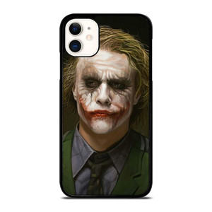 HEATH LEDGER THE JOKER iPhone 11 Case Cover HEATH LEDGER THE JOKER iPhone 11 Case Cover